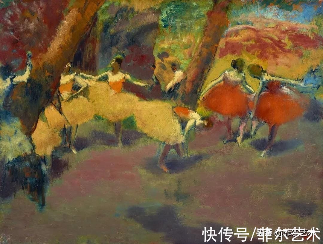 法国@法国艺术大师埃德加·德加舞女125幅油画作品,美翻了