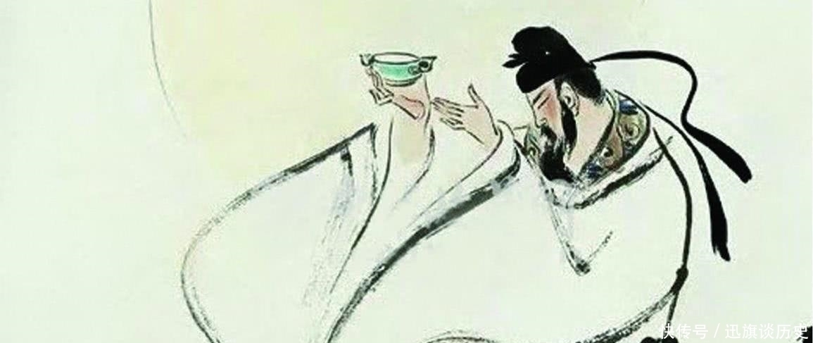 陶渊明$李白最俗的一首诗,尤其第二句俗气之极,却写出了最美的饮酒境界