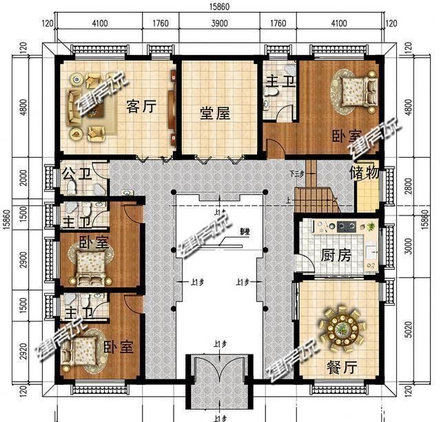 别墅|5栋中式别墅,有庭有院,中国人的骄傲,值得收藏起来慢慢看