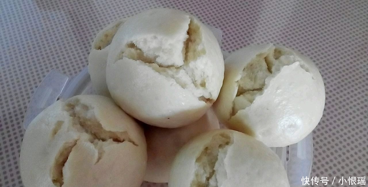 馒头新做法,不放酵母,各个笑开花,越嚼越香,孩子说每天吃不腻