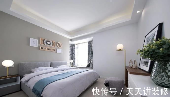 六角砖|115平米三居室,全屋通透又敞亮,沙发不靠墙,邻居都争相效仿