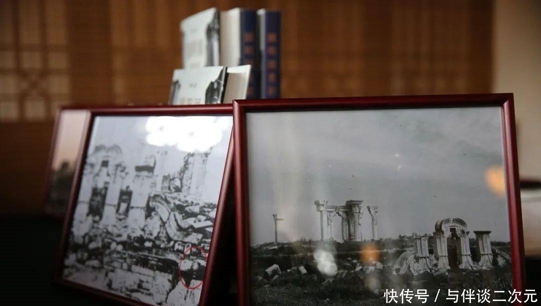 圆明园龙首照片曝光!大量珍贵影像首次发布