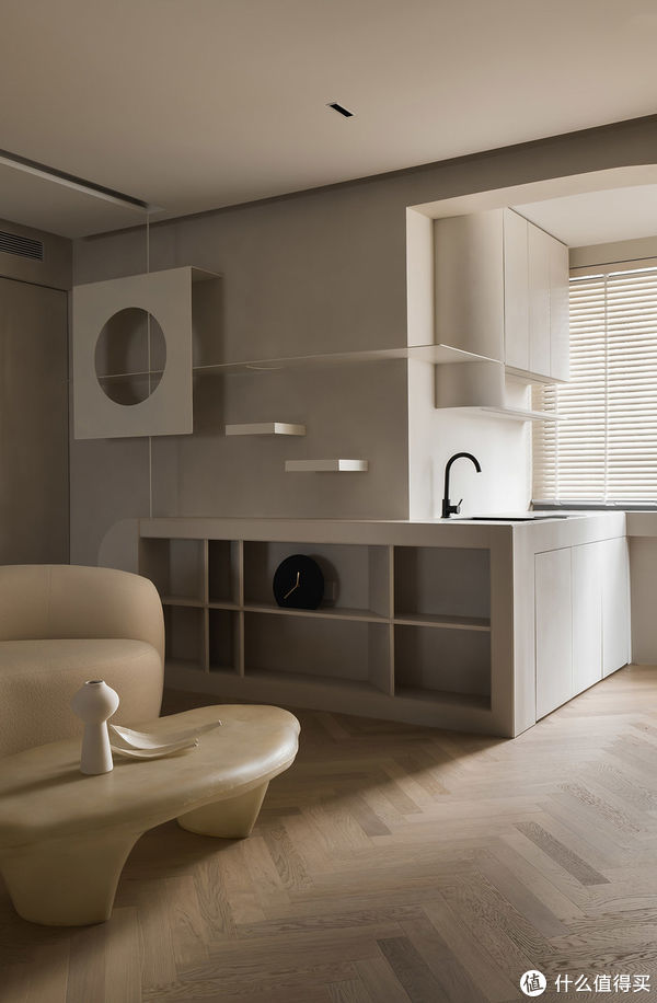 奶油色|难怪这么多人喜欢奶油色,再结合微水泥,非常温柔高级,太好看了