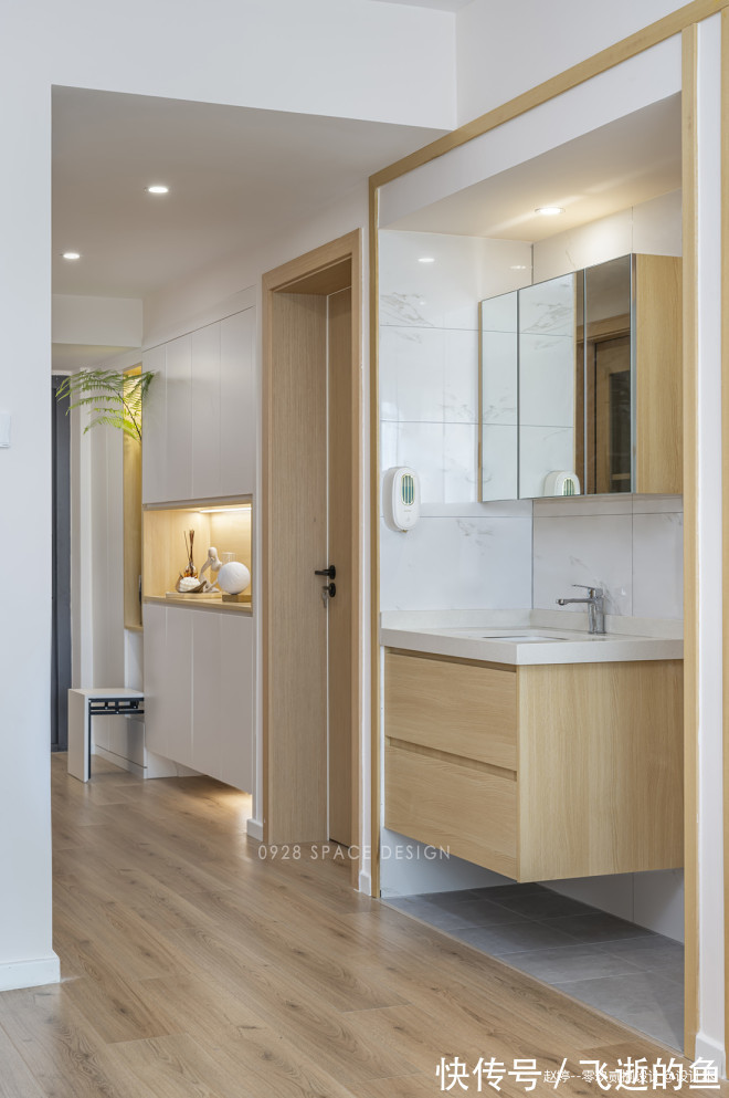 洞洞板|奶油色日式两居，强大收纳满满都是巧思