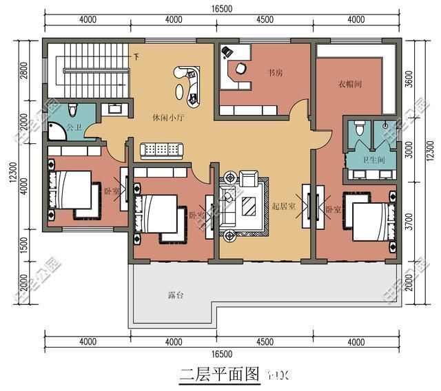 农村|3套新中式农村别墅图纸,怎么可以这么美,城里人看了都心动