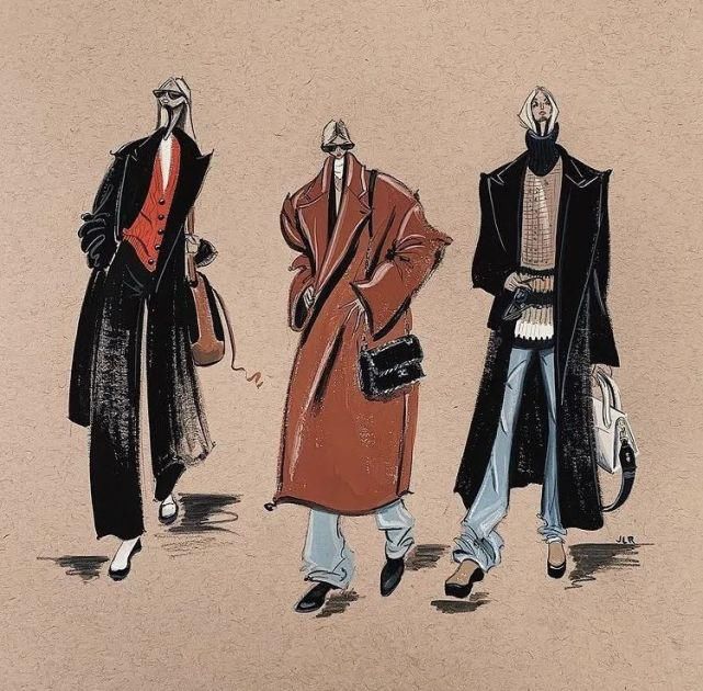 Burberry、Dior等一线大牌都与什么风格的时尚插画师合作？