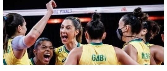 女排|女排收官战!2-0!美国女排再赢一局!球迷:巴西老将们再顶一顶