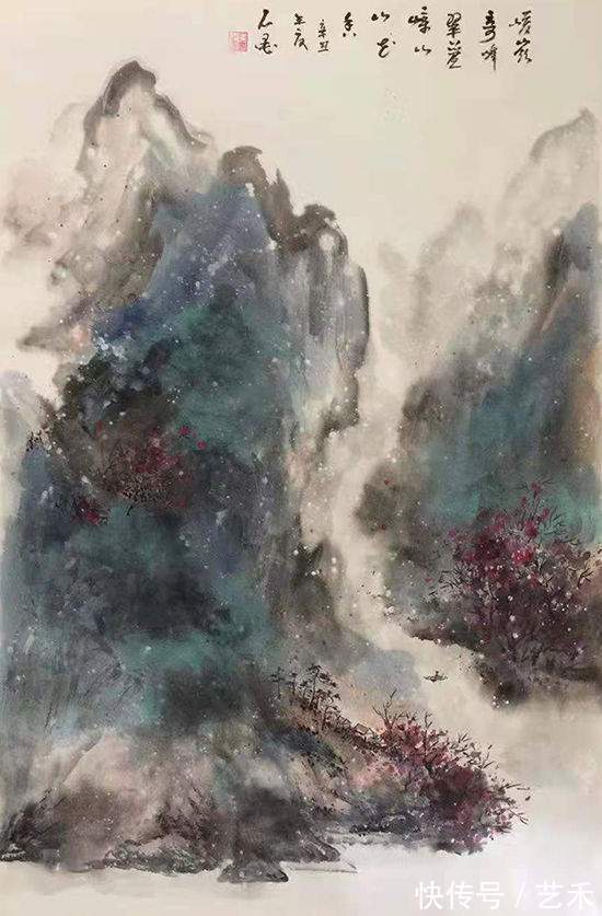 饱游饫|石云平老师——浓墨重彩 厚积薄发作品欣赏