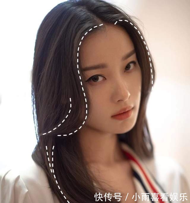 脸型|方脸别乱剪头发，这样做显脸小还减龄，氛围美女的气质直接拉满