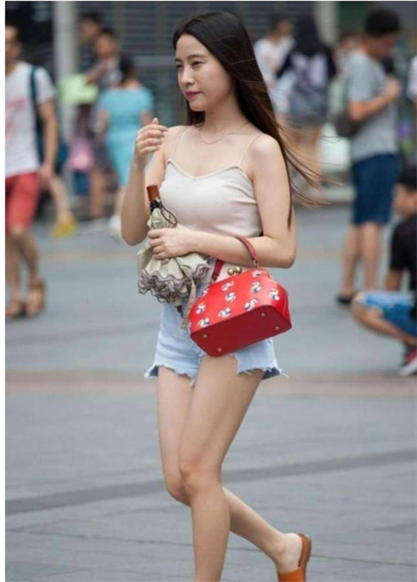 时尚|路人街拍迷人性感的小姐姐,女神范十足