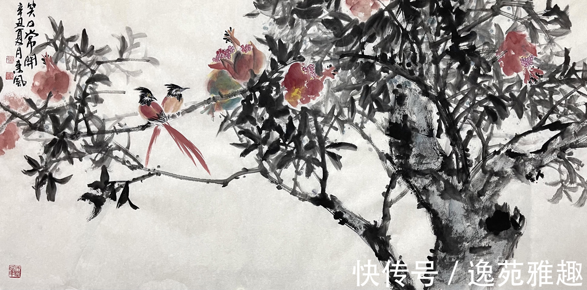 书画$「作品欣赏」静,是美的极致,画家杨东风作品欣赏