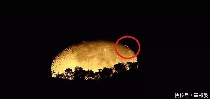 月亮 月球出现“黄金手柄”,科学家:光照角度造成,每月出现一次