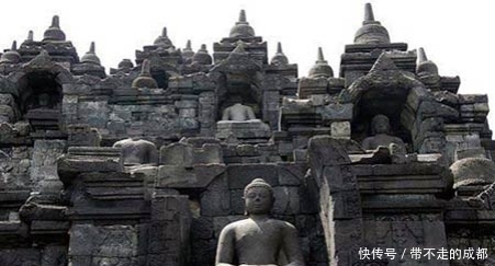 寺庙|大佛塔婆罗浮屠寺庙