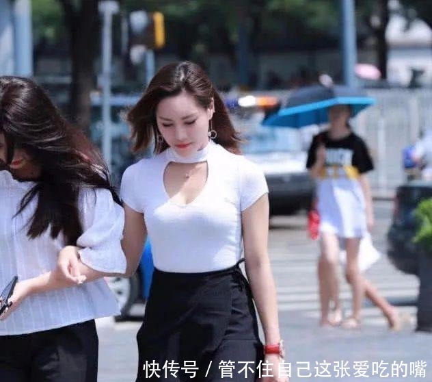 姐姐|街拍 漂亮姐姐长得这么美, 不去当明星可惜了!