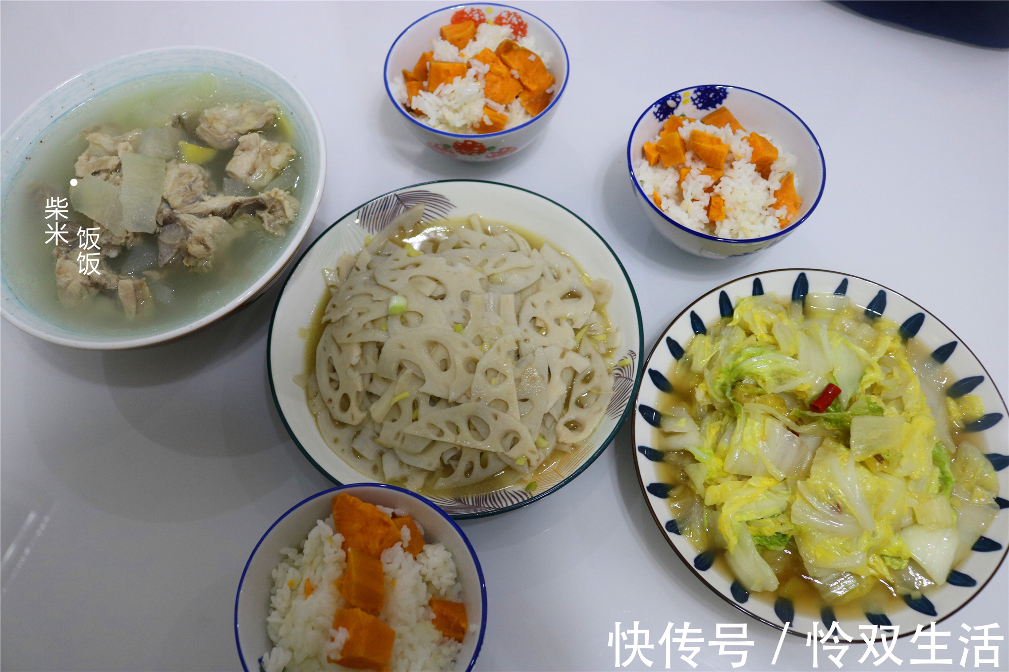 蒜黄炒鸡蛋|我家6天晚餐分享，家常饭菜，温暖又好吃，这样的搭配你喜欢吗