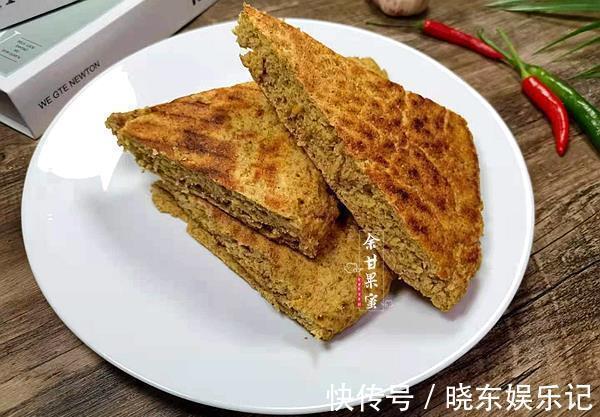 省时|最近迷上这主食了,不用揉面口感蓬松,4分钟烙一锅,省时又管饱