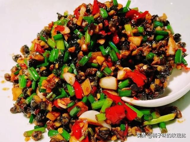 豌豆|超好吃的美味家常菜推荐：韭菜苔螺丝肉，爆炒鸡胗，肉末炒豌豆