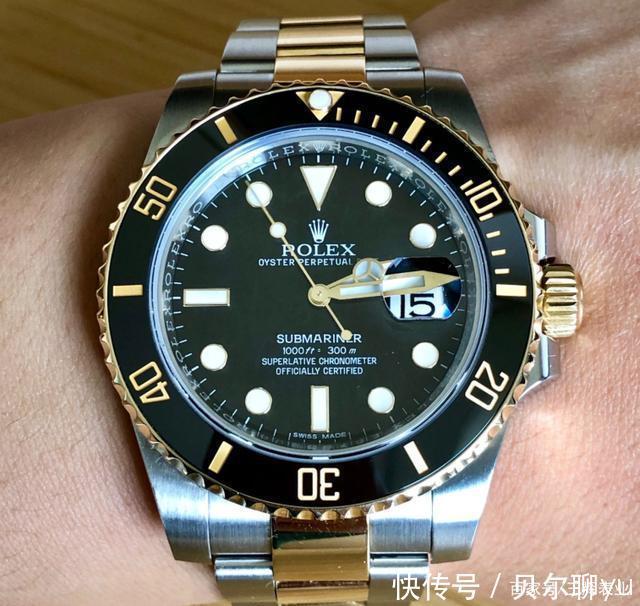 钢款|钢款溢价严重全金又太贵,还是劳力士间金黑水鬼最适合我