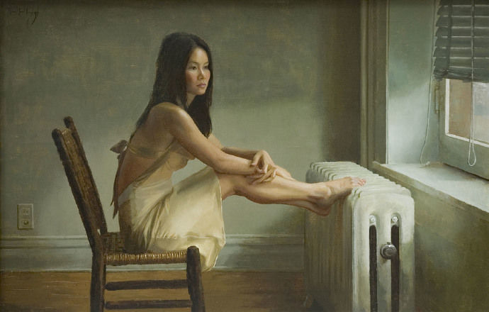 艺术家!色彩的情感表现,美国艺术家迈克尔的绘画作品