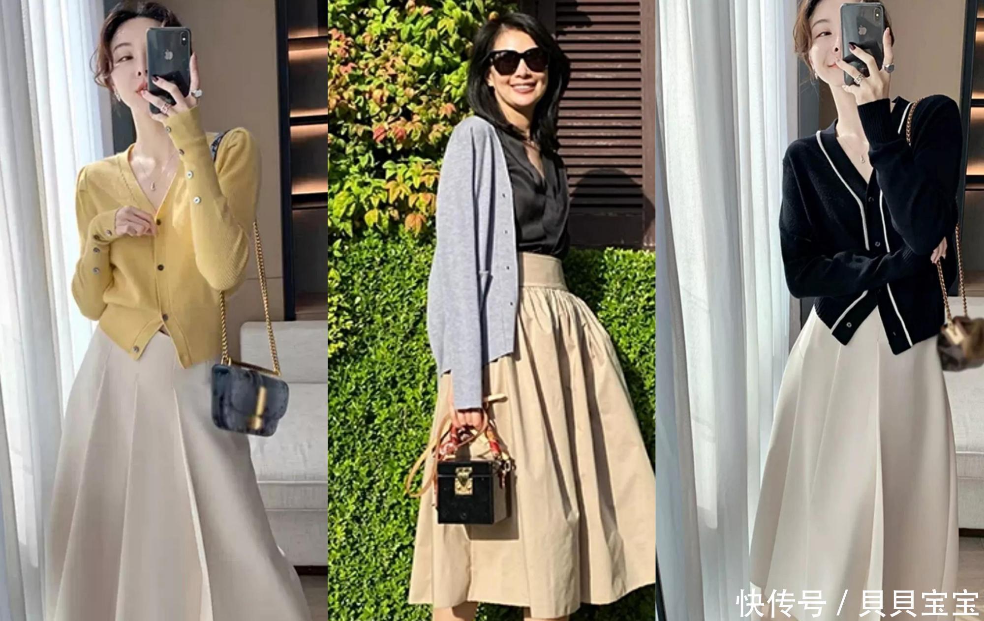 穿搭|讲究穿衣的女人,不会拒绝简约的轻熟风穿搭,时髦与优雅兼具