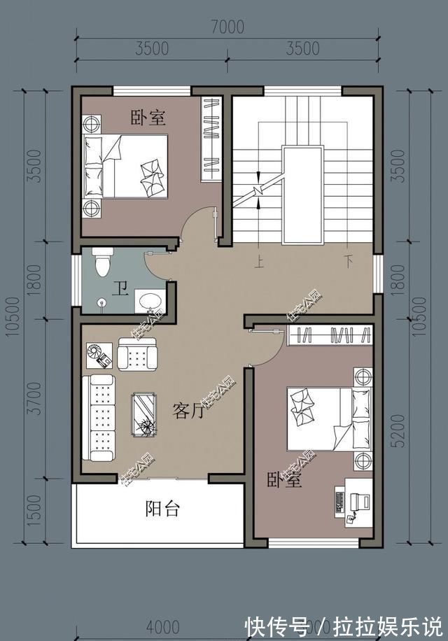 宅基地|80平方米宅基地如何设计出最实用的乡村别墅