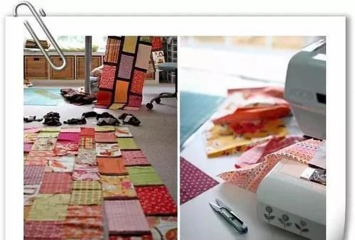 学布艺|一块布剪碎了再拼接起来,搞什么0基础学布艺拼布,附教程