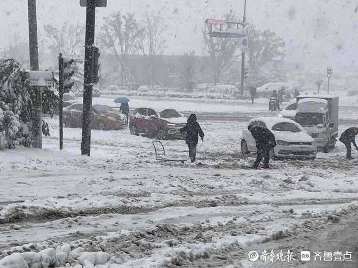 济南|济南初雪到！11月就下的这场雪真不小