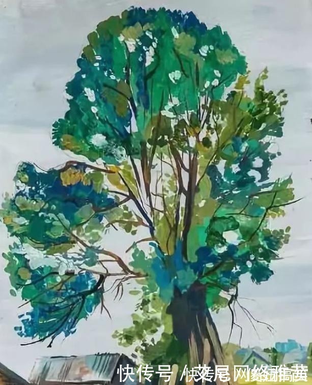 真人#11岁小女生用真人画画,盯着画看10秒钟,画中的人都会动