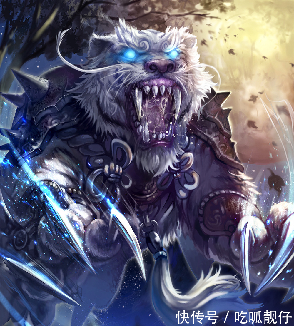 玄坛黑虎&神话传说中“最强悍的六只虎”:赵公明的“玄坛黑虎”无缘前三