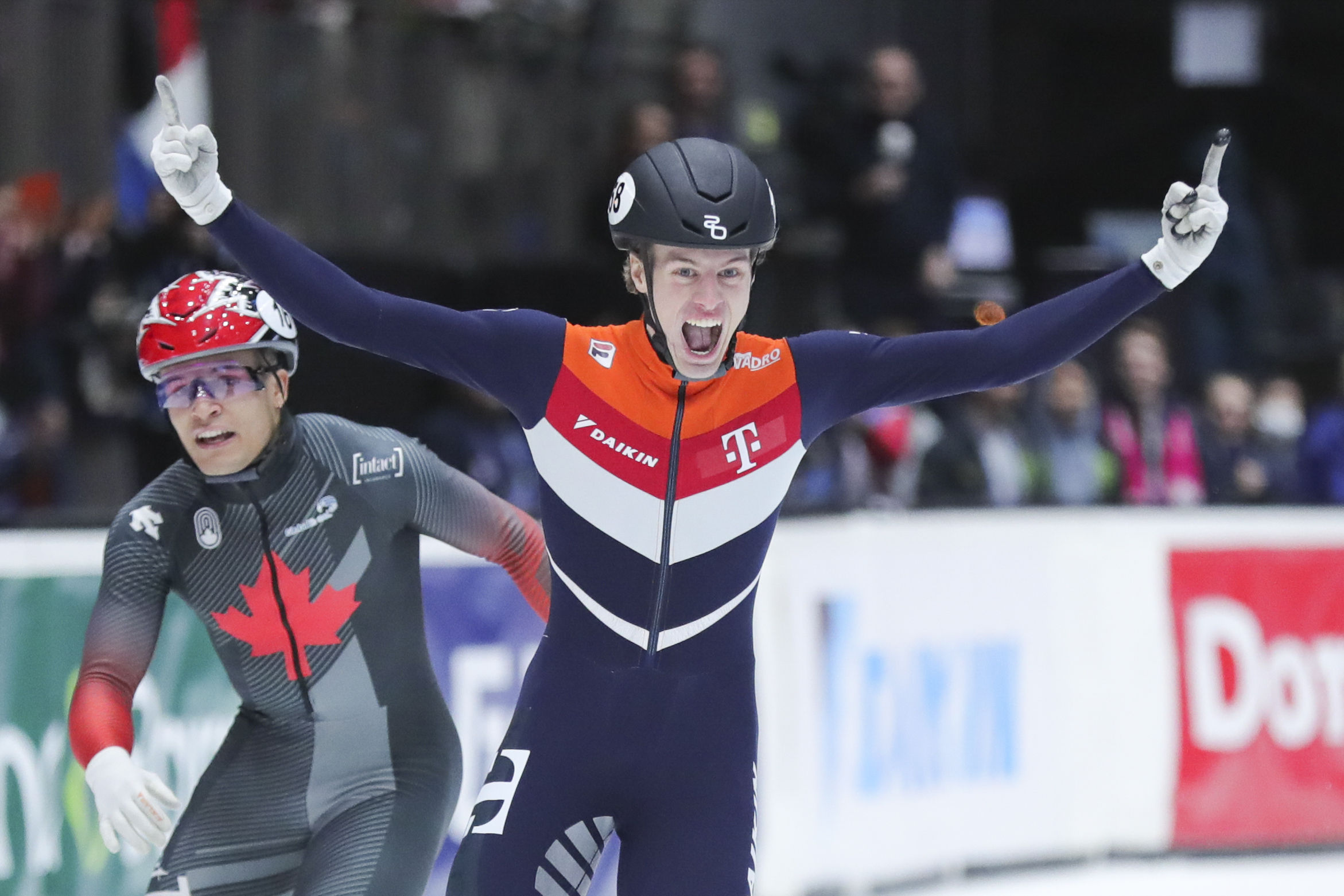 短道速滑——世界杯多德雷赫特站首日赛况