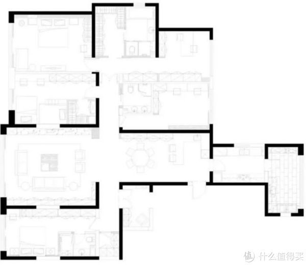 墙体|花费150万装修的260㎡新家，建筑师的家也太赞了吧