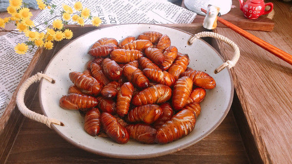 #我心中的冬日限定#干煸蚕蛹