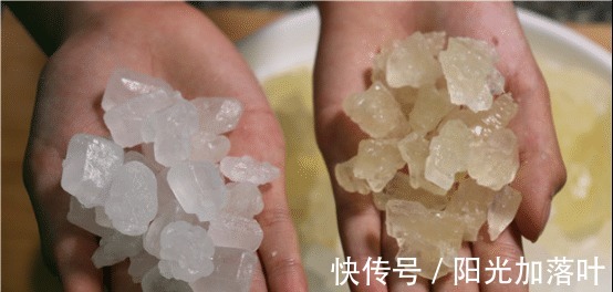 黄冰糖|同样是冰糖，黄色和白色有啥不同看看这篇文章，以后别乱买了！