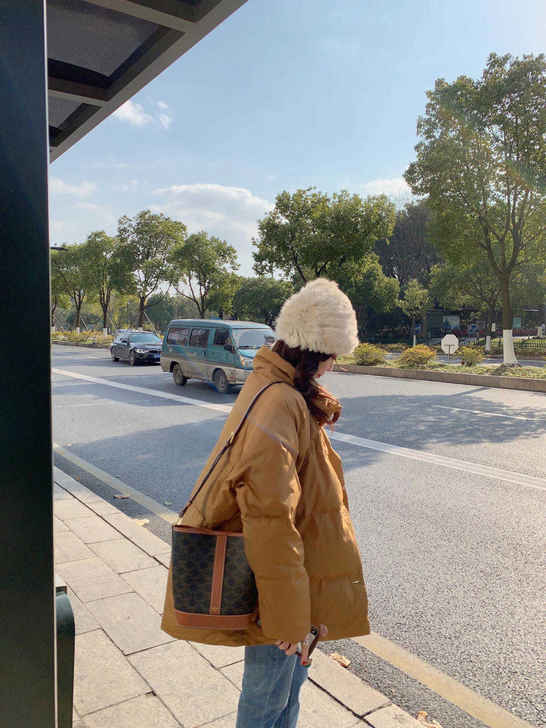 裤子|40+女人保暖重要,秋冬就要选加绒款裤子,时尚保暖同时兼顾