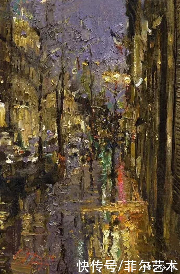 特罗菲莫夫|特罗菲莫夫独特的风景油画作品，每一张都叫绝了，真的很美