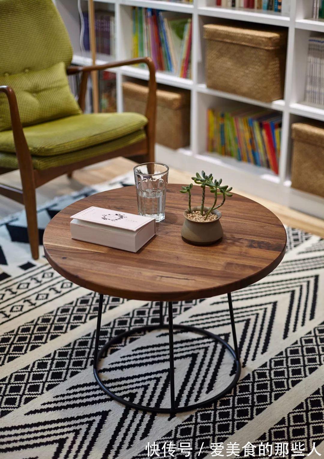 床头|91平的北欧家,客厅拥有家庭图书馆太赞了!