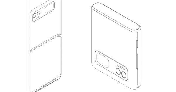 sim卡槽|小米宝盒手机专利曝光：纵向折叠、内外双屏