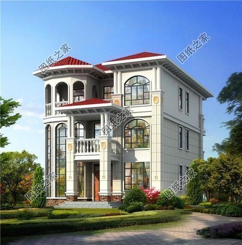 卧室|农村三层最简单小楼房设计图,好看又时尚,这样的房子你从哪儿找