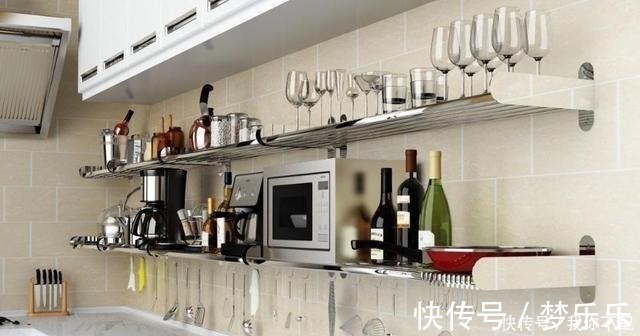 置物架|越来越多人厨房都不装吊柜了,聪明人喜欢这样设计,太实用了!