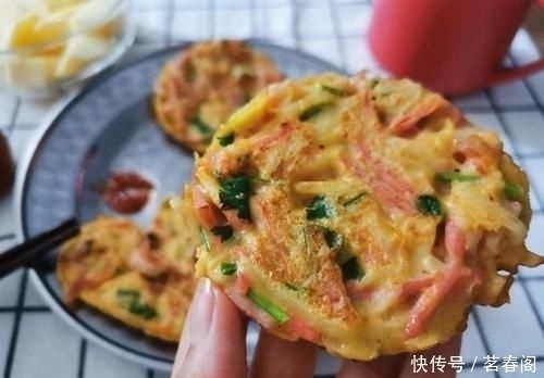 10种早餐饼的做法，有菜有蛋，营养丰富，每天换着吃，一周不重样