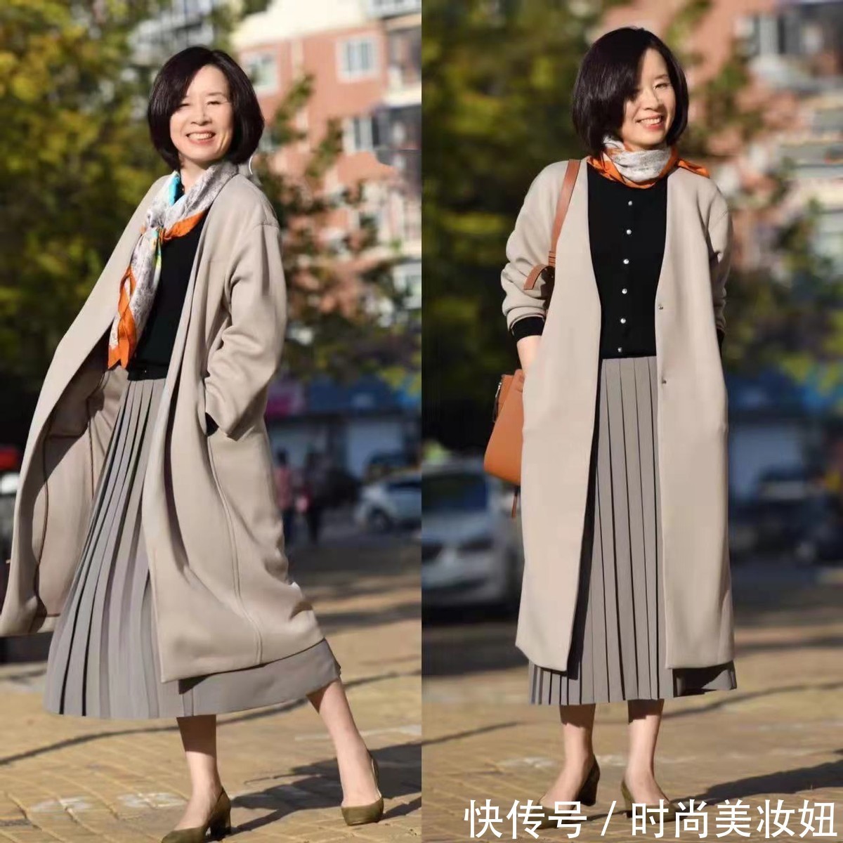 腰带|这才是中年“大妈”该有的秋冬穿搭,简约不失优雅,赢得体面大气