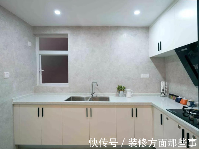 大理石|113平现代三居室将客餐厅改为开放布局,一个时尚又大气的空间