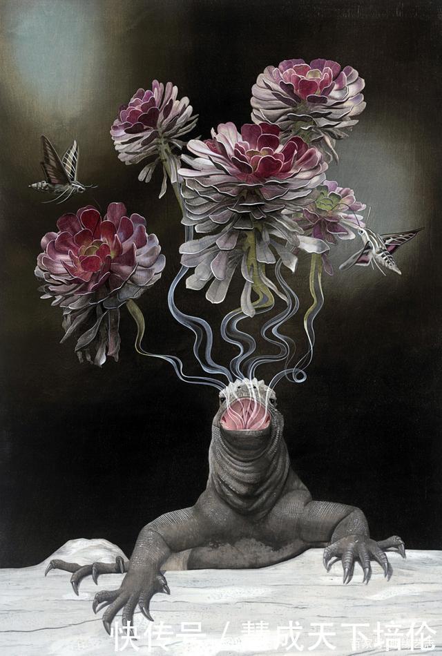 感恩|博齐奇的自然幻境异想天开的科学艺术,感恩生命的生物美学