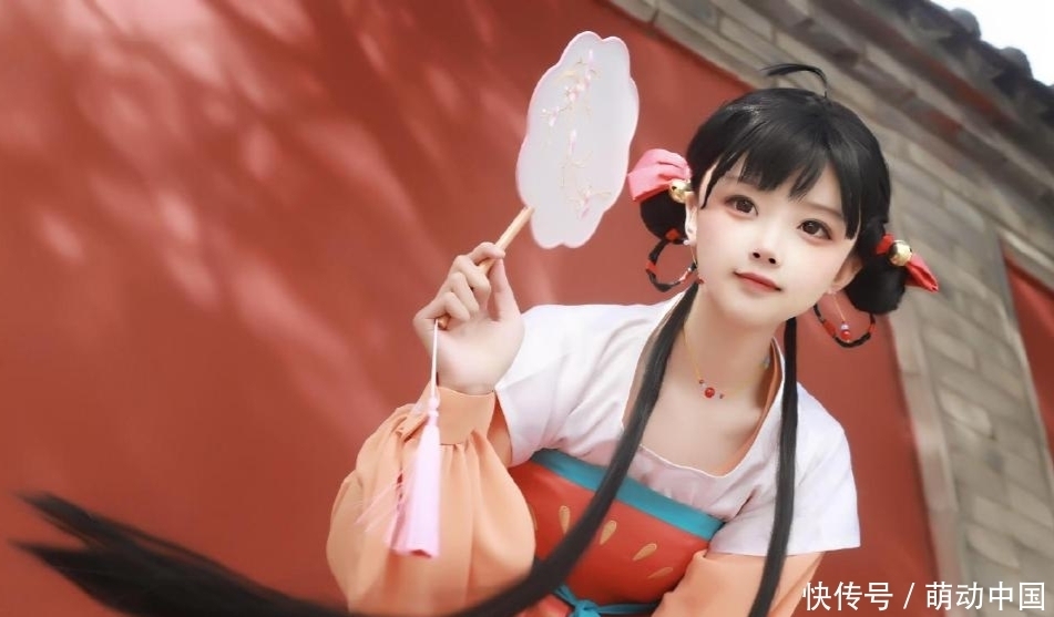 阿巳與小鈴鐺|阿巳與小鈴鐺cos,阿巳又萌又帥,看到小鈴鐺心動了