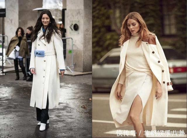 大衣,还是白色最气质!
