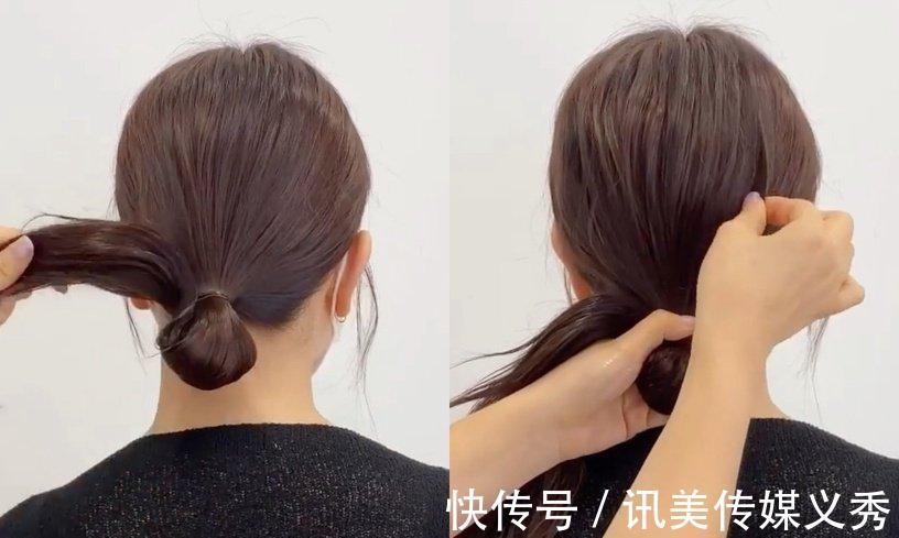 高丸子|秀智最爱的低扎丸子头,温柔又知性,手残党用这4个方法也能扎好