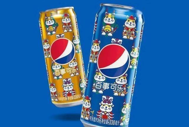 联名|百事可乐联名人民日报包装设计开启“热爱”模式