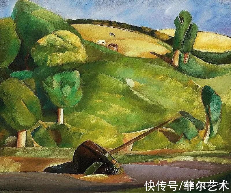 油画#俄罗斯画家鲍里斯·格里戈里耶夫油画作品欣赏