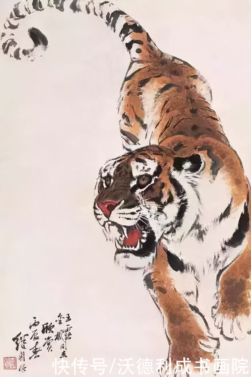 康熙年间|历代名家画虎欣赏，形神兼备