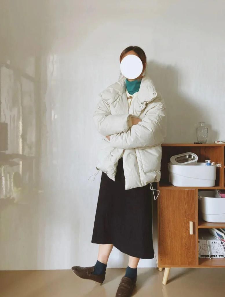 羽绒服+裙子=2021年最王炸组合,早穿早美!